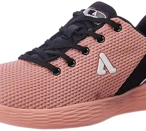 Aqualite Women SOFIA-01 Shoes, Peach/Black, 7 UK/India