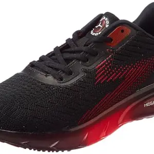 ABROS Mens Alfonso ASSG1211 Sports Shoes Black/Red_9UK