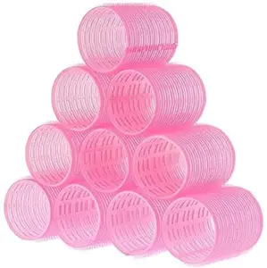 APOEM Hair Roller Curler, Hair Rolling Set Medium Hair Roller Self Grip Salon Hair Curler Large Hair Roller Set for All Hair Types Plastic No Heat Hair Rollers Hair Styling Accessories (SMALL, 8)