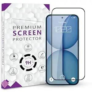 QOISA Premium Tempered Glass Screen Protector Guard For Nothing Phone 4a 5G (6.78 Inch, Pack of 1) | Edge to Edge Coverage With Easy to installation kit