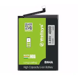WELLSYS Mobile Battery for Xiaomi Redmi Note 7 / Note 7 Pro/Note 7S (BN4A 4000MAH)