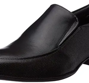 Saddle & Barnes Men's Black Leather Formal Shoes - 6 UK/India (40 EU)(HS-09)