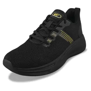 Campus Men's Theory Running Shoes BLK/Gold - 7UK/India