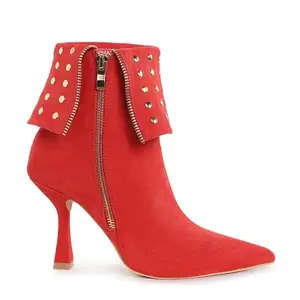 London Rag Stud Embellished Foldover Boots