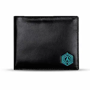 A ARISTA VAULT Arista Vault Smart Wallets for Men Genuine Italian Leather Men’s RFID Protected Wallet (Black)