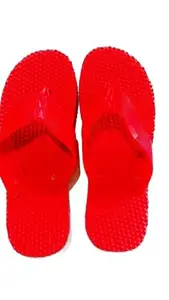 Jiya Raj Extra Soft Slippers for Men Stylish Premium Design Red-2 (6)