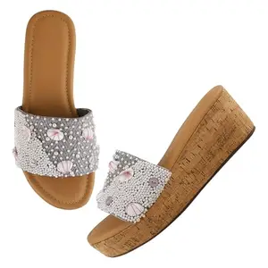 TRYME Ravishing Platform Heels Sandals Perfect for Every Occasion, Elegant & Fashionable Sandals For Womens & Girls