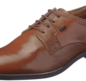 Lee Cooper Men's LC6195E Leather Formal Shoes_Tan_41