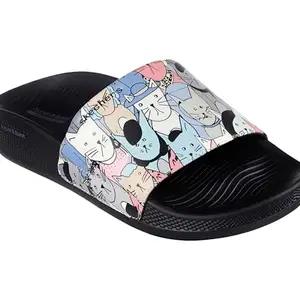 Skechers Womens HYPER SLIDE - PAWSOME (172025-BKMT_4)