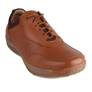Red Chief Tan Leather Casual Shoes for Men