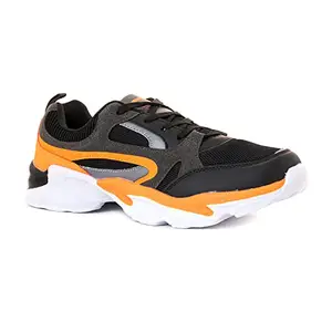 Khadim's Pro Black Running Sports Shoes for Men (Size) - 9