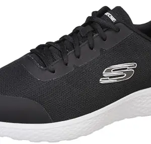 Skechers Mens Modern Cool Black/White Running Shoe - 10 UK (11 US) (894217ID-BKW)