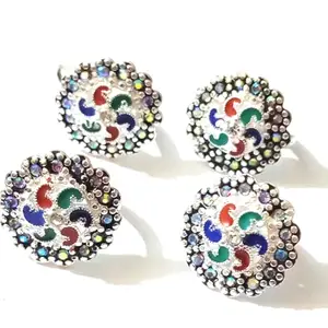 Pure gota chandi bichiya toering Set of 4