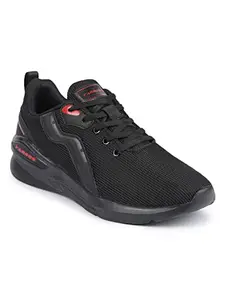 ABROS Mens Nile ASSG0201 Sports Shoes Black/Red_7UK