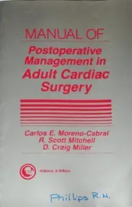 Manual of Postoperative Management in Adult Cardiac Surgery (English) (Paperback)