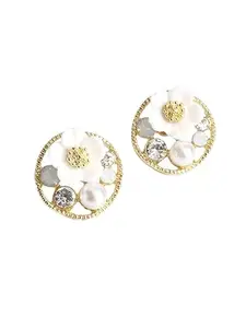 Cubic Zirconia Dirty Diamond Drop Dangle Earrings for Women Stainless Steel Drops & Danglers