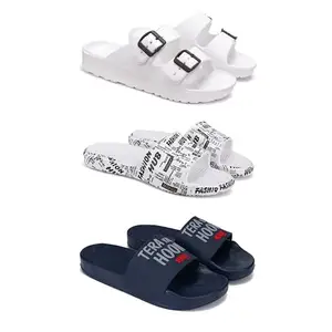 DRACKFOOTsandal for Men's,slip-ons, casaul sandals for Men'sGR-SAN-(3-COMBO)-3113-3104-1588-10