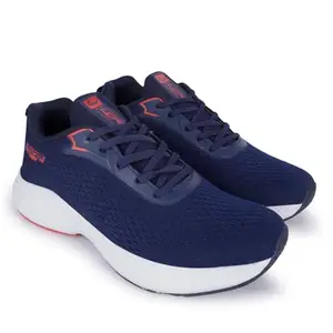 Lancer Mens FLASH-31NBL-RED Navy Running Shoe, 8