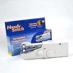 BKL SELLER Electric Handy Stitch Mini Hand Sewing Machine Stapler Style Mini Machine Home Tailoring Silai Machine Emergency Stitching Handheld Sewing Machine For Emergency Stitching - WHITE