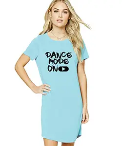 Stylish Cotton Blend Printed T-Shirt for Women | Casual Wear | Soft & Comfortable Fabric | Trendy Short Sleeve (Blue_X-Small_Pack of 1)#1342