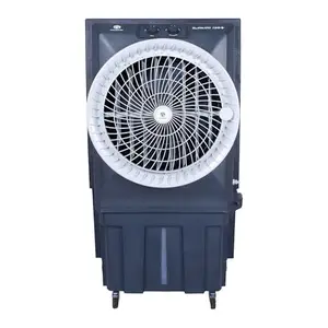 Novamax Rambo Plus 150 L Air Cooler with Auto-Swing Technology, High-Density Honeycomb Cooling Pads, Powerful Air Throw With 4-Way Air Deflection, 3-Speed Control & Auto Water Refill System (Grey) price in India.