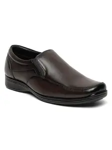 TEAKWOOD LEATHERS Men's Leather Shoes for Any Occasion | T_SH_ST_M4004_BR44 Brown
