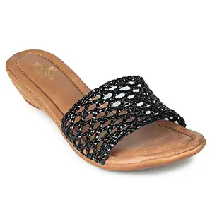 Liberty womens Eliza-11 Black Slipper - 4 UK (52080711)