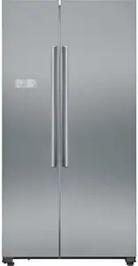 Siemens Freestanding Side by Side Refrigerator, 616 ltrs, Inox - KA93NVL30M price in India.