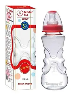 TENDERFLO Curvy with 2 Nipples White (250 ml)