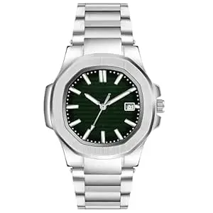 Acnos 7 Colours Plain Dial Quartz Analog Day & Date Calendar Quartz Analog Business Watch