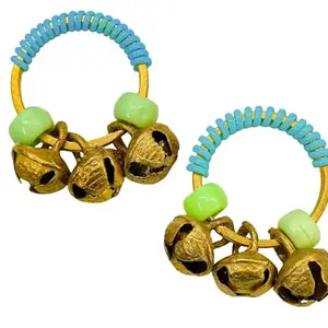 VAMA Unisex-Adult Clapping Aarti Ghungroo Kadi Anguthi This Metal Finger Ring Equipped With Pvc Rubber For A Secure Grip Is Ideal For Use During Bhajan Kirtan And Pooja Rituals For Gods And Goddesses.
