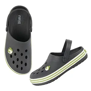 URJO Beach Men's Clogs/Sandals with Adjustable Back Strap Made with Levirex for Extra Comfort and 40% Less Pressure Anti Skid Comfortable Waterproof Daily Mules Clog/Sandal for Men by Neoz