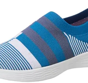 Aqualite Women KNL-307 Shoes, S.Blue/D.Grey, 5 UK/India