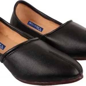 Vitoria Derby Shoes for Men | Shoes for Men with PU Sole | Comfortable & Lightweight |Durable & Trendy Design | Size : 5 | Color : Black,VTR_6001JalsaBlk_5