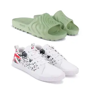 BERSACHE Lightweight Stylish Wedge Sandal for Men-6049-3101 Multicolor