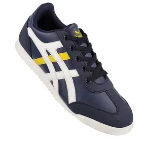 WALKAROO Men's Casual Shoes(20015658-NBLU) 07 UK Navy Blue