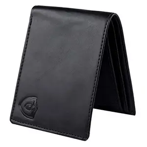 Keviv® Genuine Leather Wallet for Men || Men's Wallets || (Black)