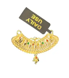 Pagaria Designer One Gram Gold Plated Mangalsutra Pendant, Traditional Style, Party Wear Jewellery for Women