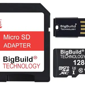 BigBuild Technology 128GB Ultra Fast 100MB/s U3 microSDXC Memory Card For Xiaomi Redmi Note 9/9 Pro/9 Pro Max, 9S/9T, 10/10 Lite/10 Pro/10 Pro Max, 10S/10T, 11 Mobile