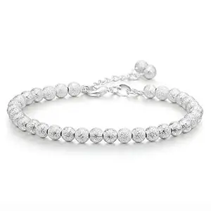MYKI Majestic Frosted Beads Delicate Bracelet For Women & Girls