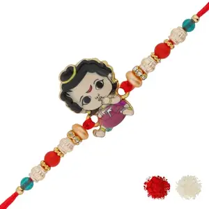 VOYLLA Krishna Playful Kids Rakhi|Rakhi For Kids