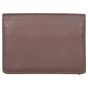 LMN Genuine Leather Dark Brown Color Wallet for Men Maya_15 (2 Credit Card Slots)