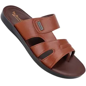 WALKAROO Men's Brown Sandals(WE1327) 10 UK