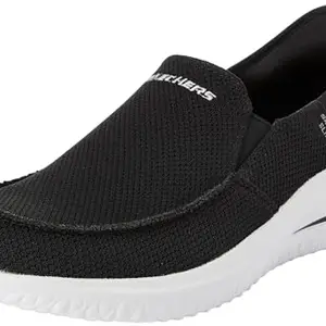 Skechers Mens DELSON 3.0 - CABRINO Black Casual Slip in Shoes