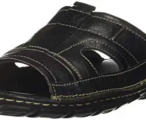 Lee Cooper Men's Black Flip-Flops - 9 UK (43 EU) (10 US) (LC8442B1)