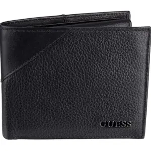 Guess Black Leather Men's Wallet (31GU22X003)