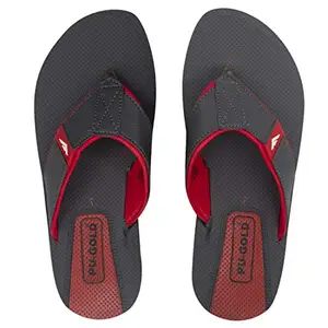 ASIAN Men's flip-Flops,Chappal,Slippers,Sandal for Men's & Boy's UK-8 Red