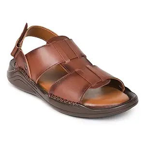 Liberty Men LB133-01 Formal Sandal, Tan, 6 UK