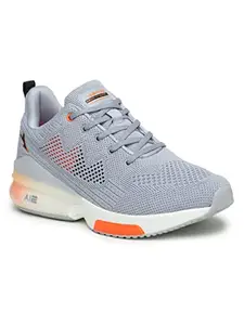 ABROS Men's Winston-N ASSG1070N Sports Shoes_Eng.Grey/F.Orange_6UK