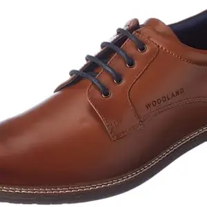 Woodland Men's Tan Leather Formal-7 UK (41EU) (GF 4141021)